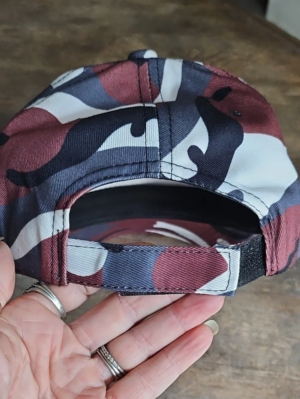 NWT Camo Print Baseball Cap